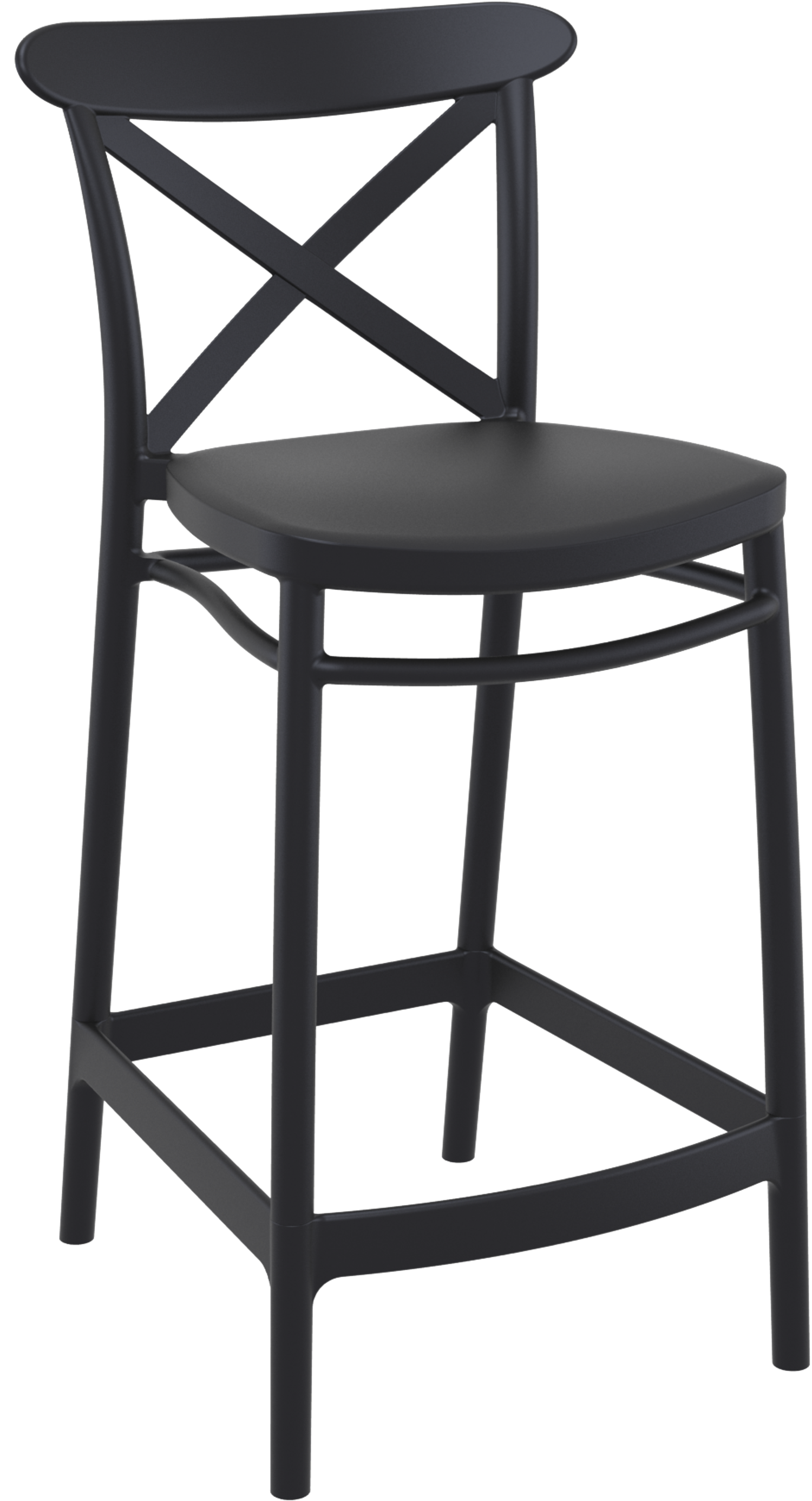 Siesta Cross Bar Stool 65cm (Counter Height) (MOQ of 2)