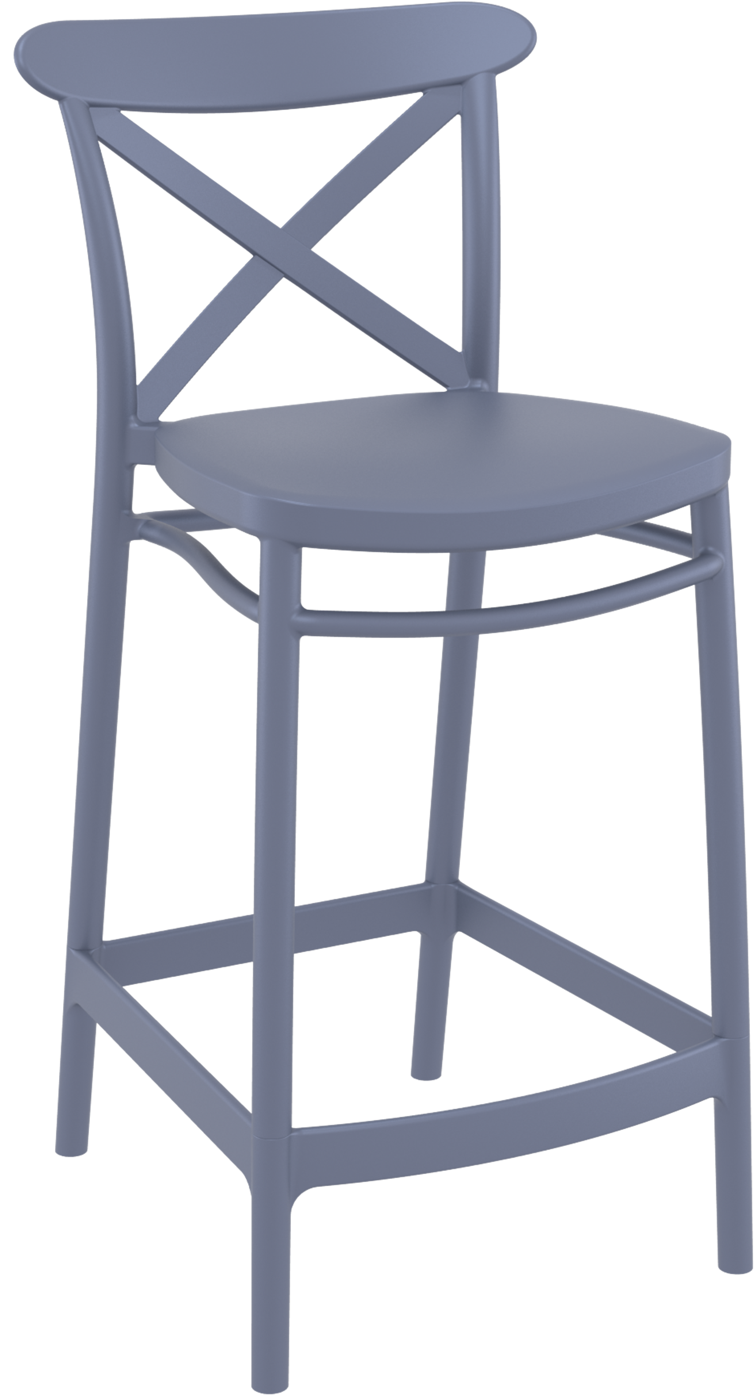 Siesta Cross Bar Stool 65cm (Counter Height) (MOQ of 2)