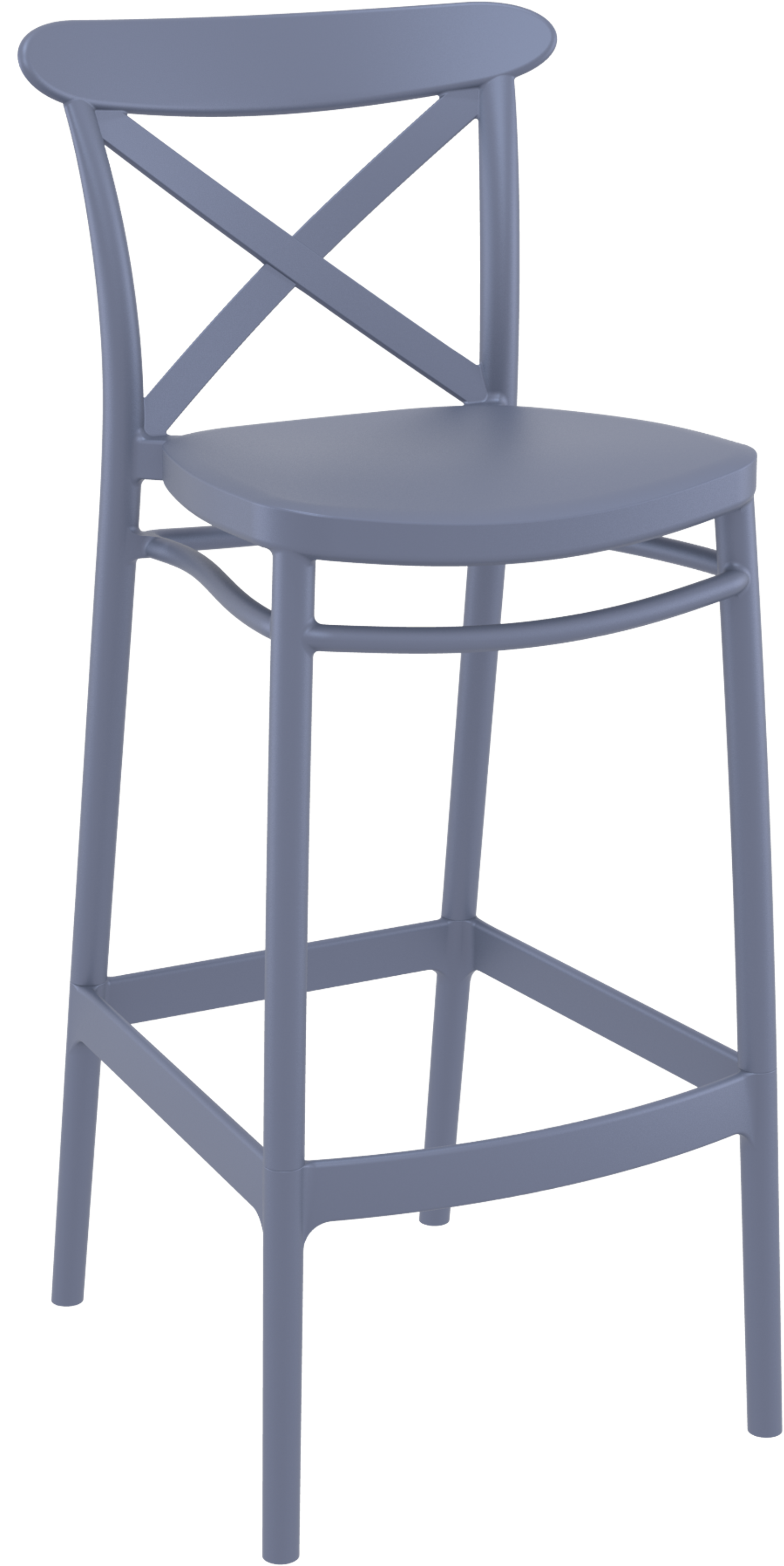 Siesta Cross Bar Stool 75cm (Dry Bar Height) (MOQ of 2)