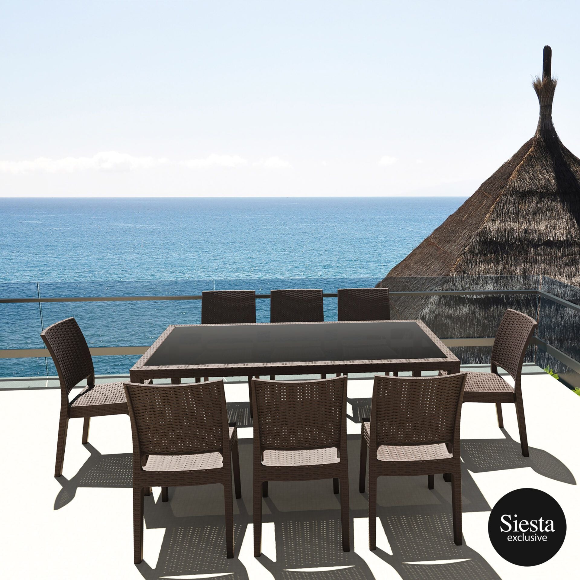 Siesta Tahiti Table/Florida Chair 6 Seat Package