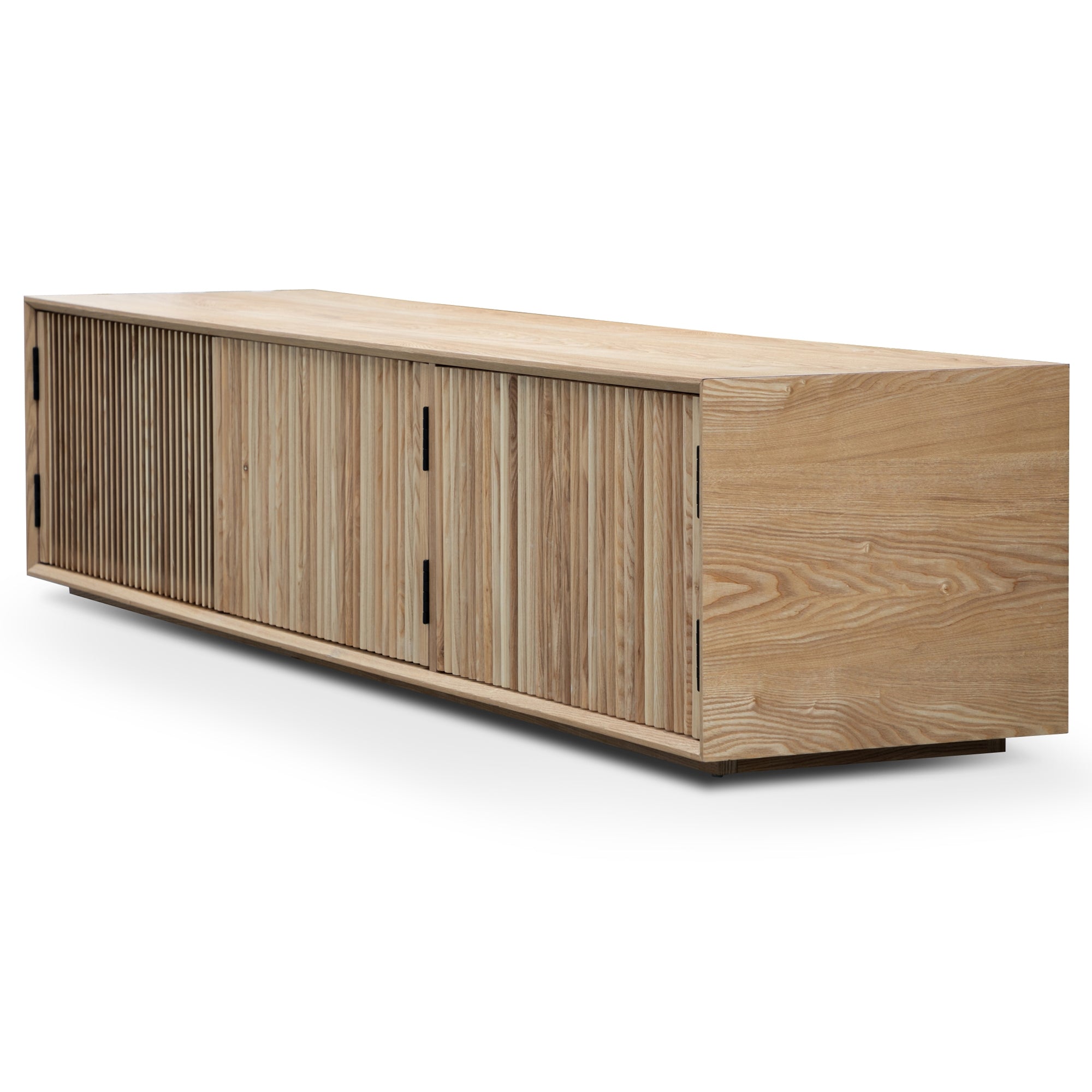 Dahlia 2m Wooden TV Entertainment Unit - Natural Ash