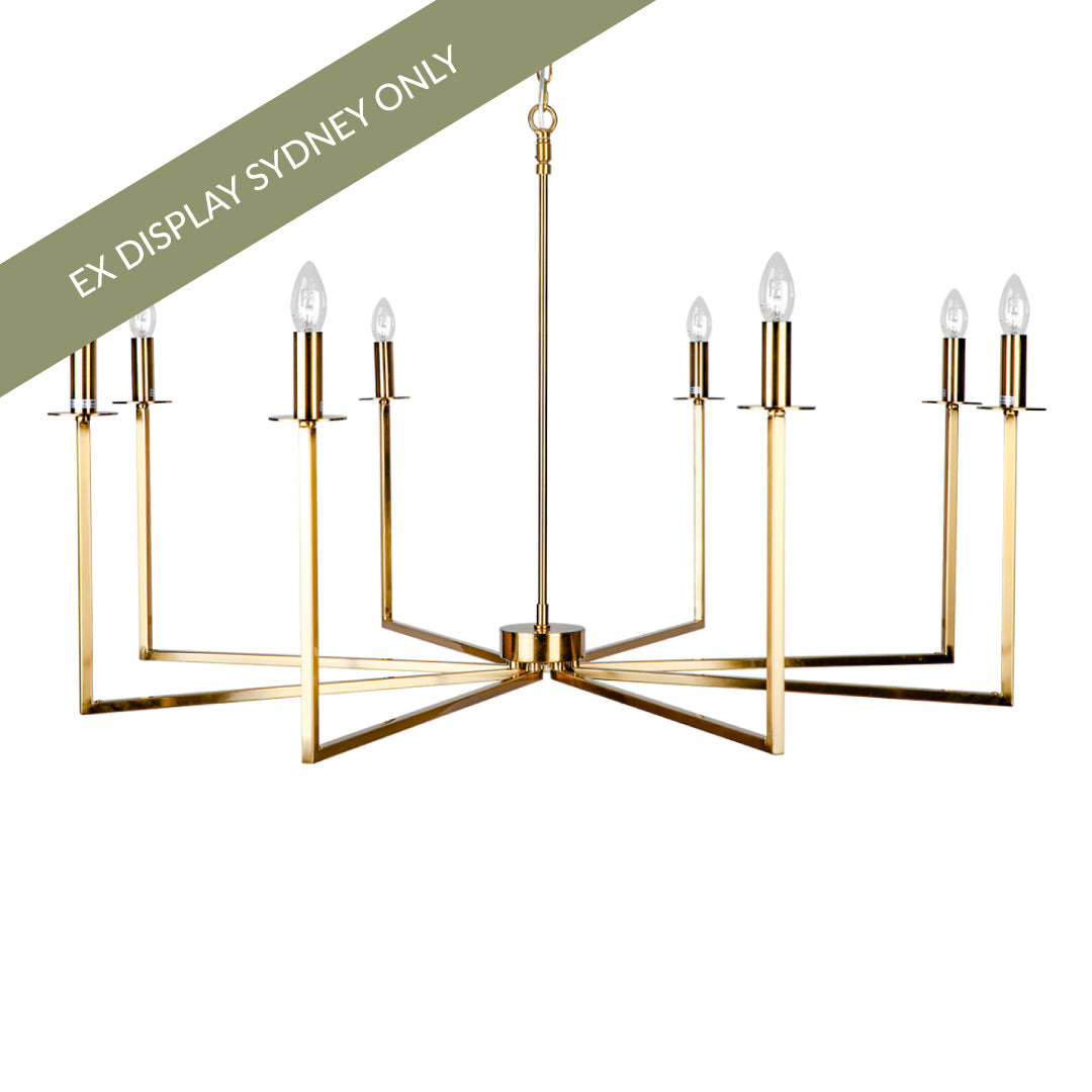 Cohen Chandelier - Brass