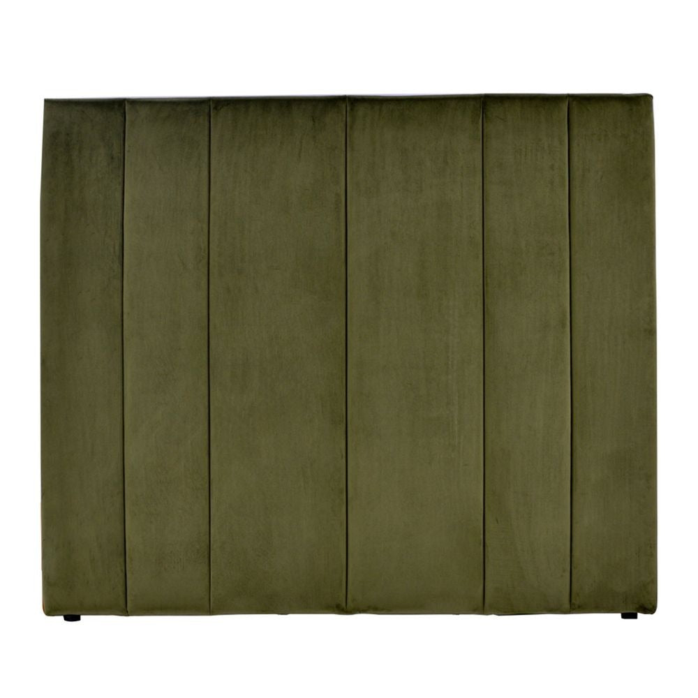 Soho Double Bedhead - Olive Velvet