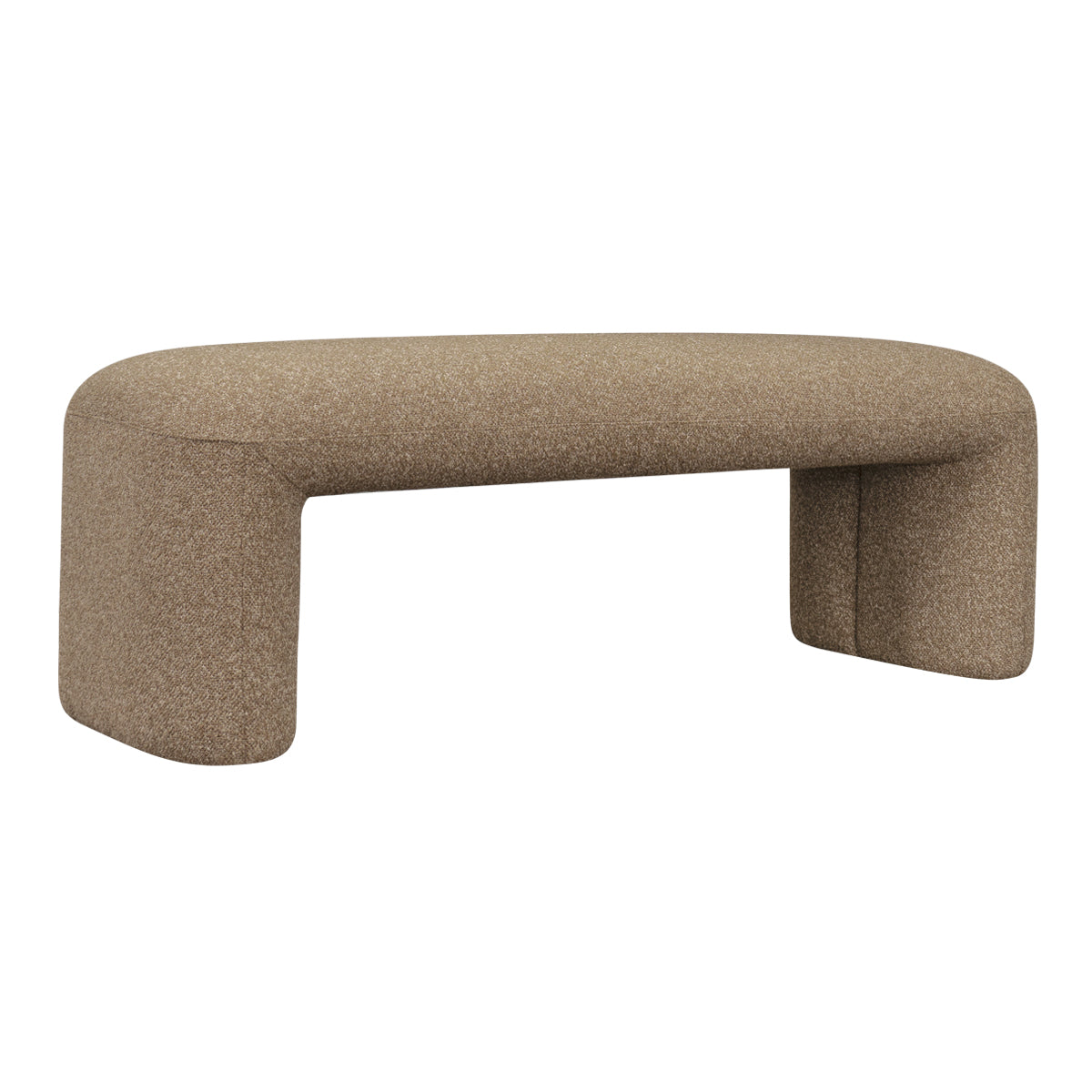 Piper Bench Ottoman - Cocoa Mocha