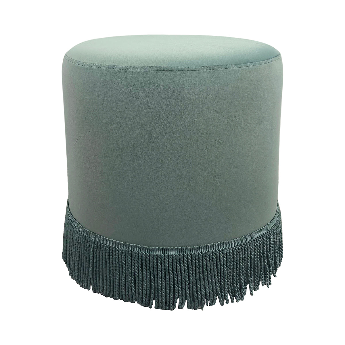 Nemi Stool - Duck Egg Blue Velvet