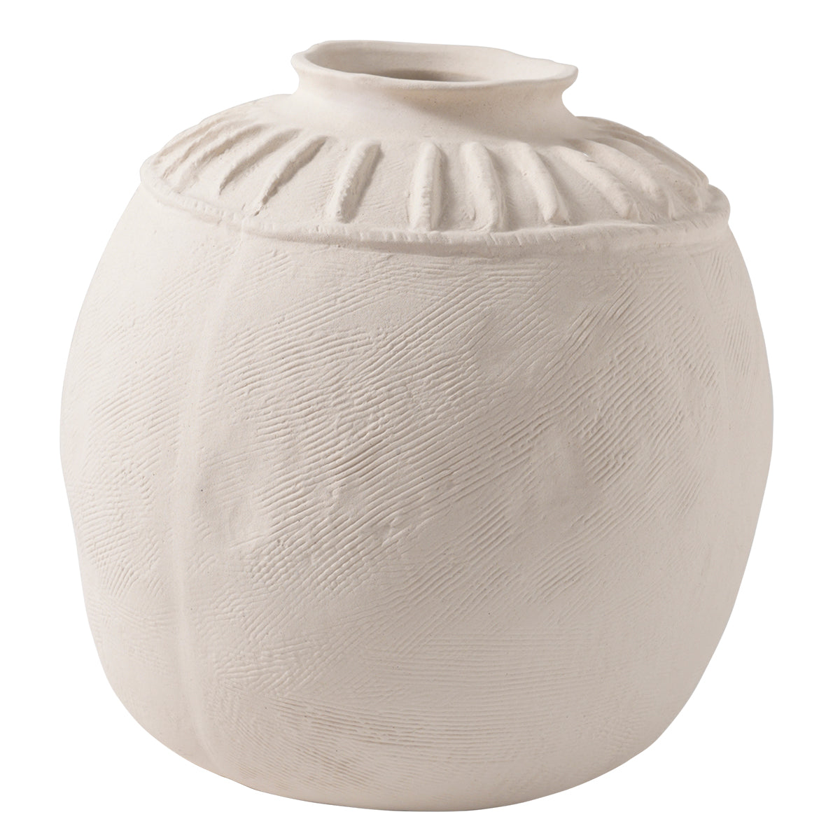 Jade Porcelain Decorative Vase - Medium