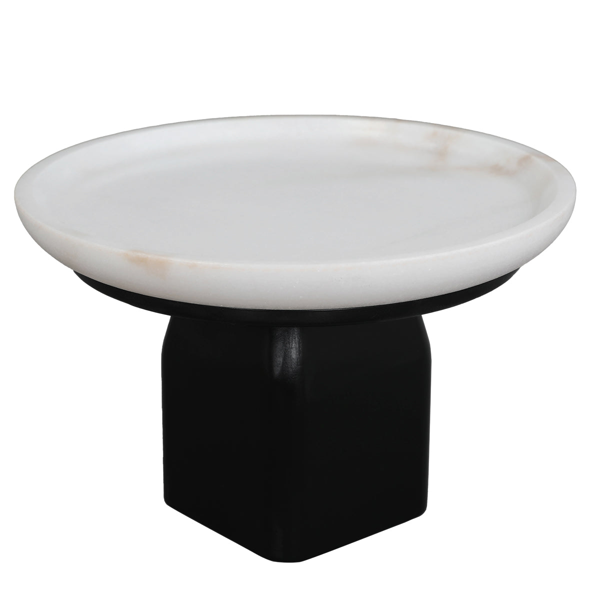 Edith Footed Bowl - Large Black