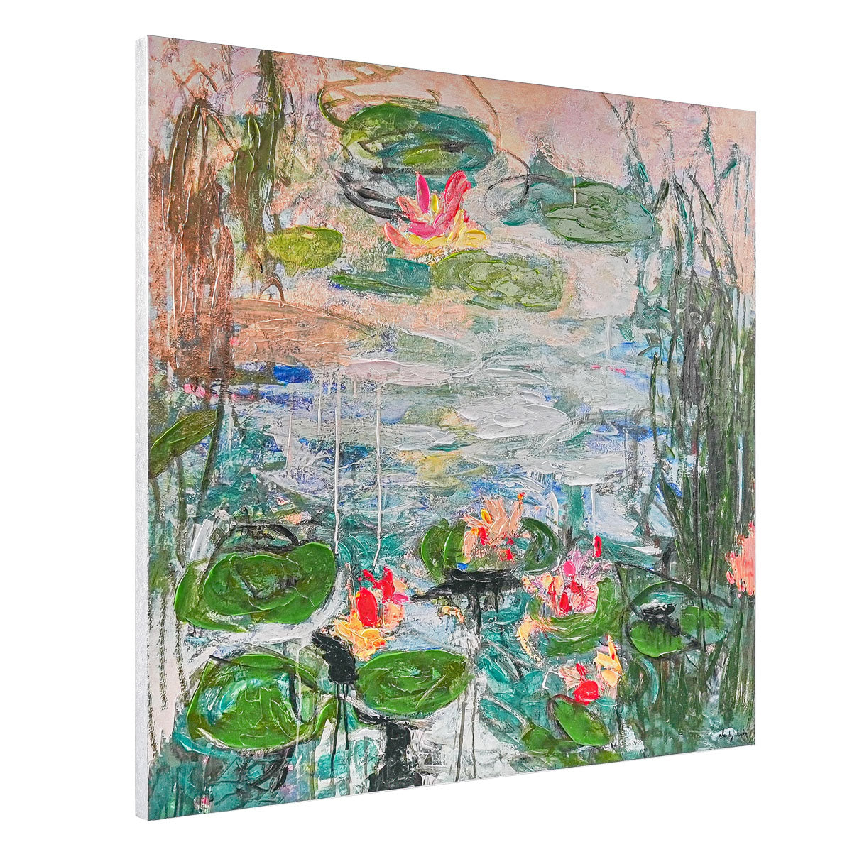 Wild Lillies Enhanced Canvas Print