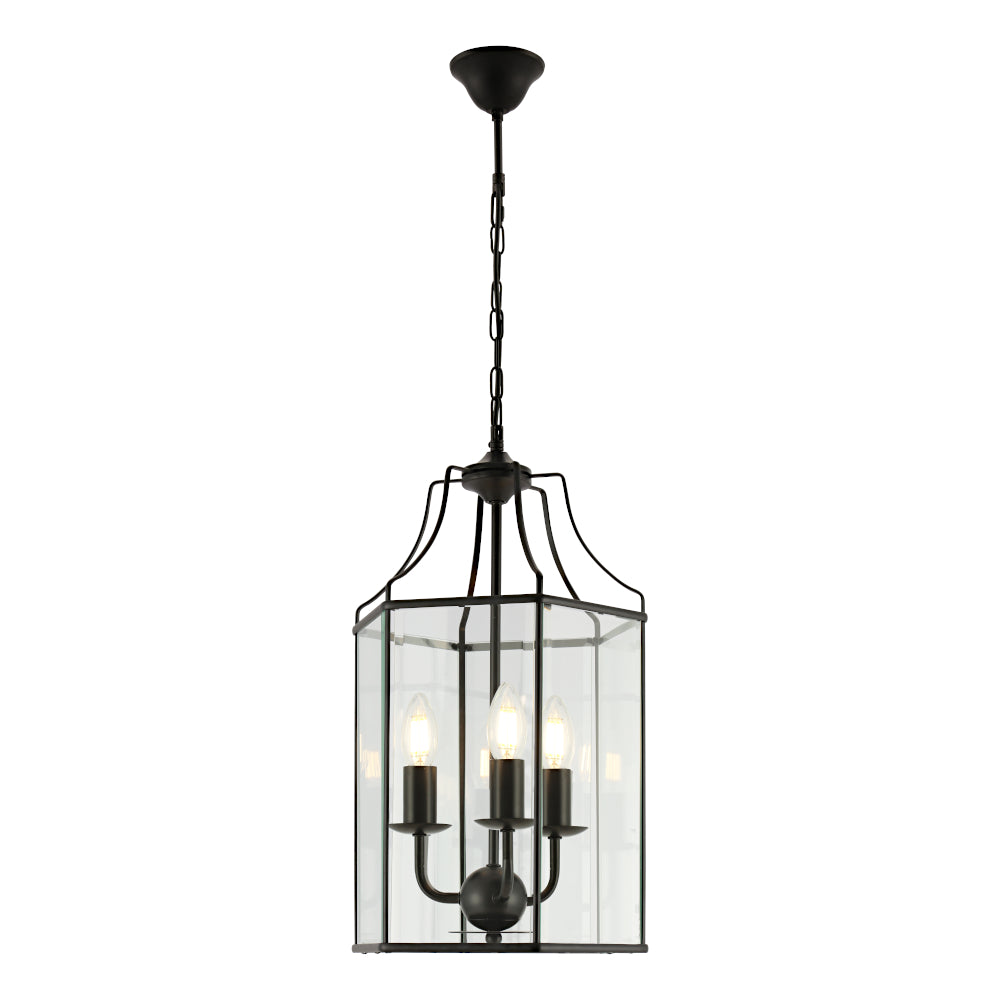 Harmony Pendant - Medium - 3 Lights - Black