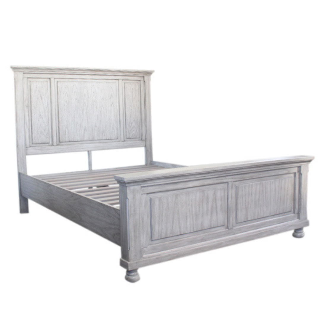 Pasadena King Bed - Grey Sonoma