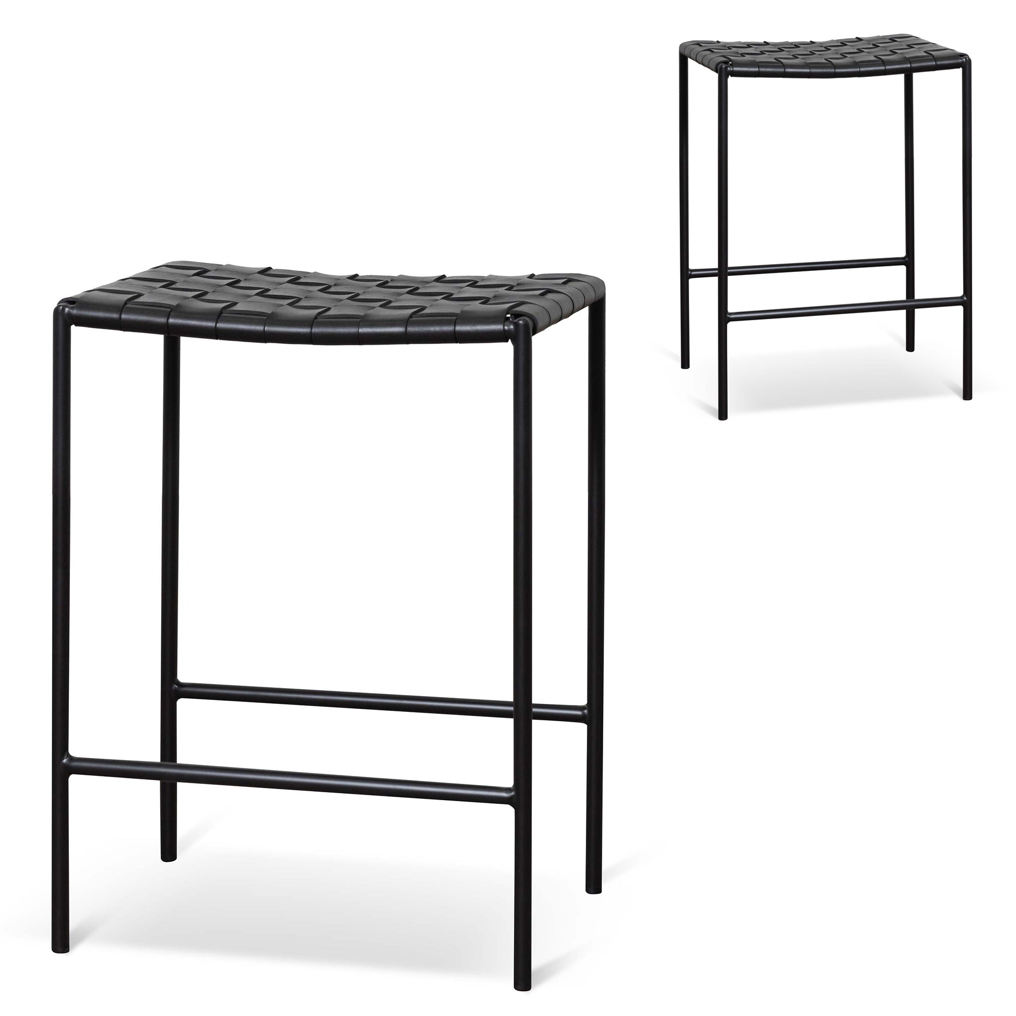 Anika Bar stool - Black (Set of 2)