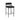 Shaffer 65cm Bar Stool - Black Boucle (Set of 2)