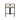 Miles Black ELM Barstool - Light Beige