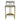 Adela Silver Grey Boucle Bar Stool - Golden Base
