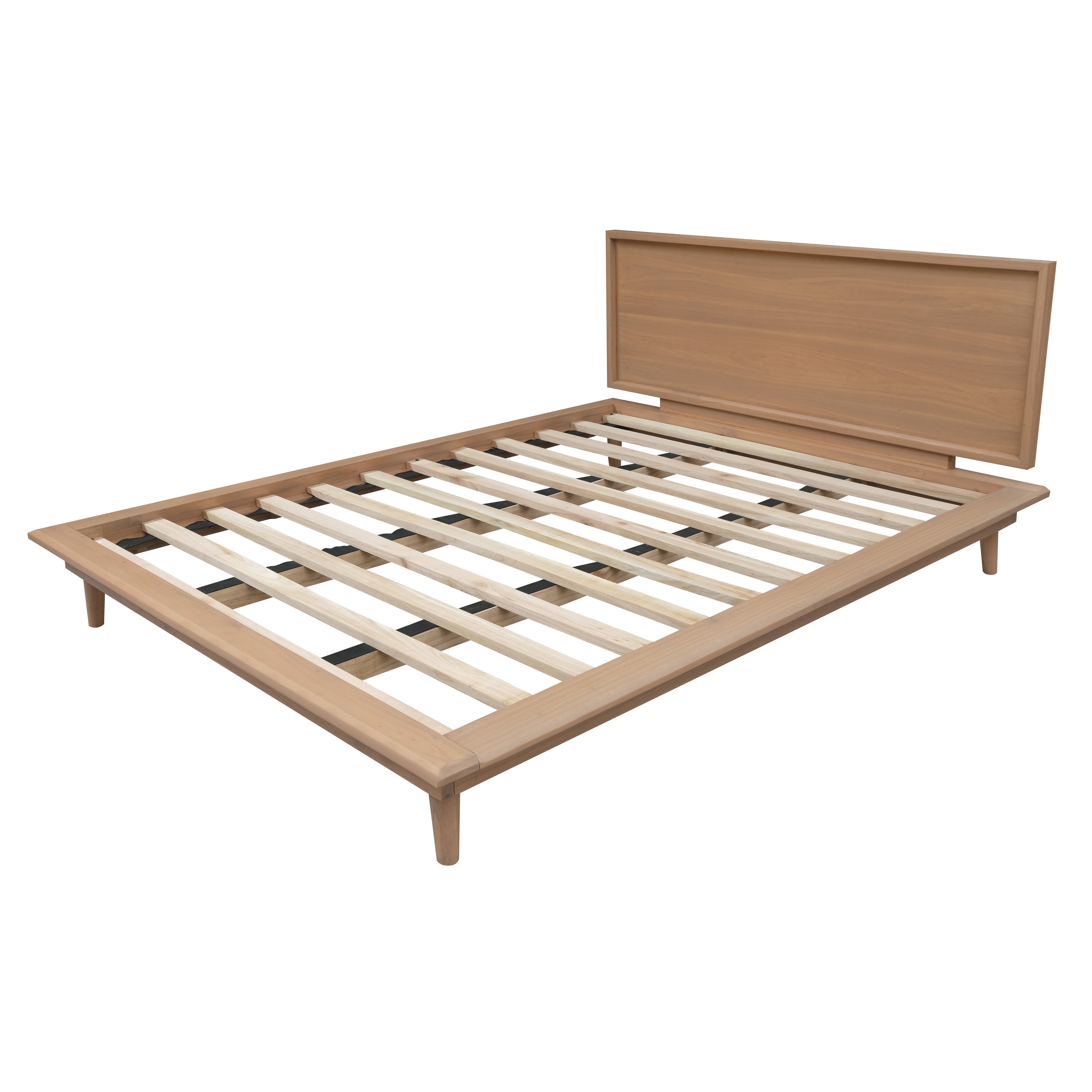 Gatsby Platform Queen Bed - Natural