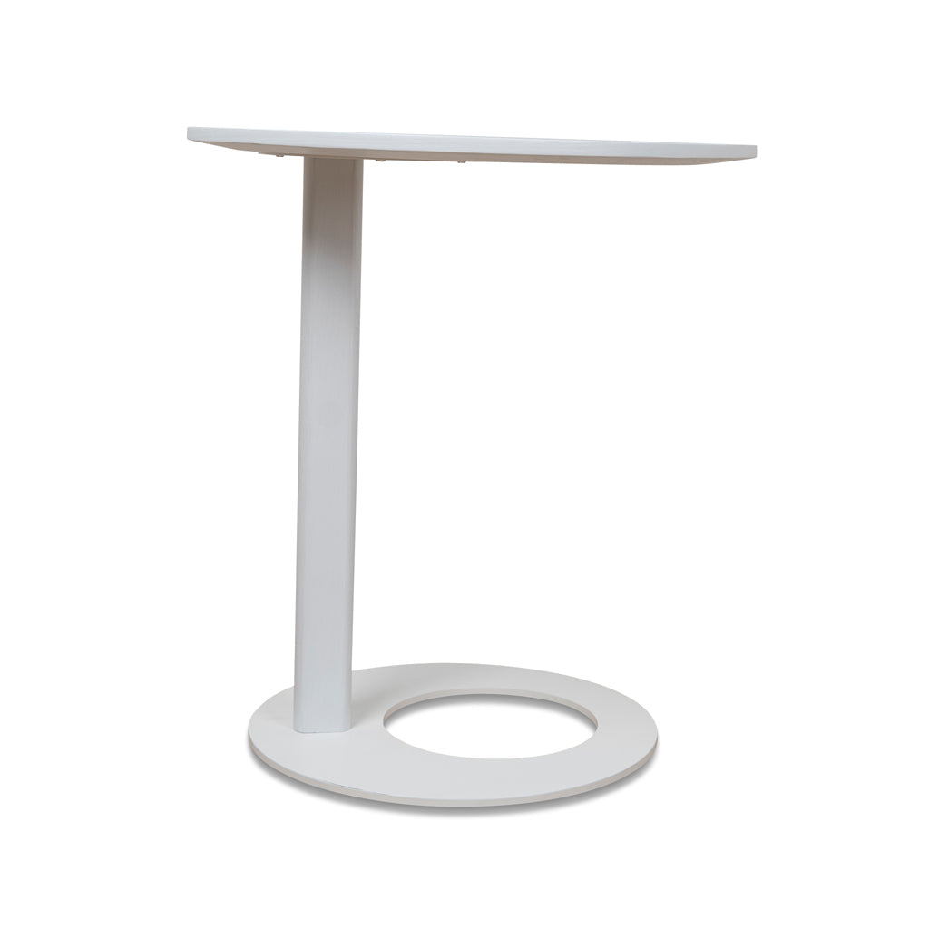 Nielsen 50cm Wooden Side Table - Full White