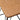Bayou Stool - Rust Faux Leather