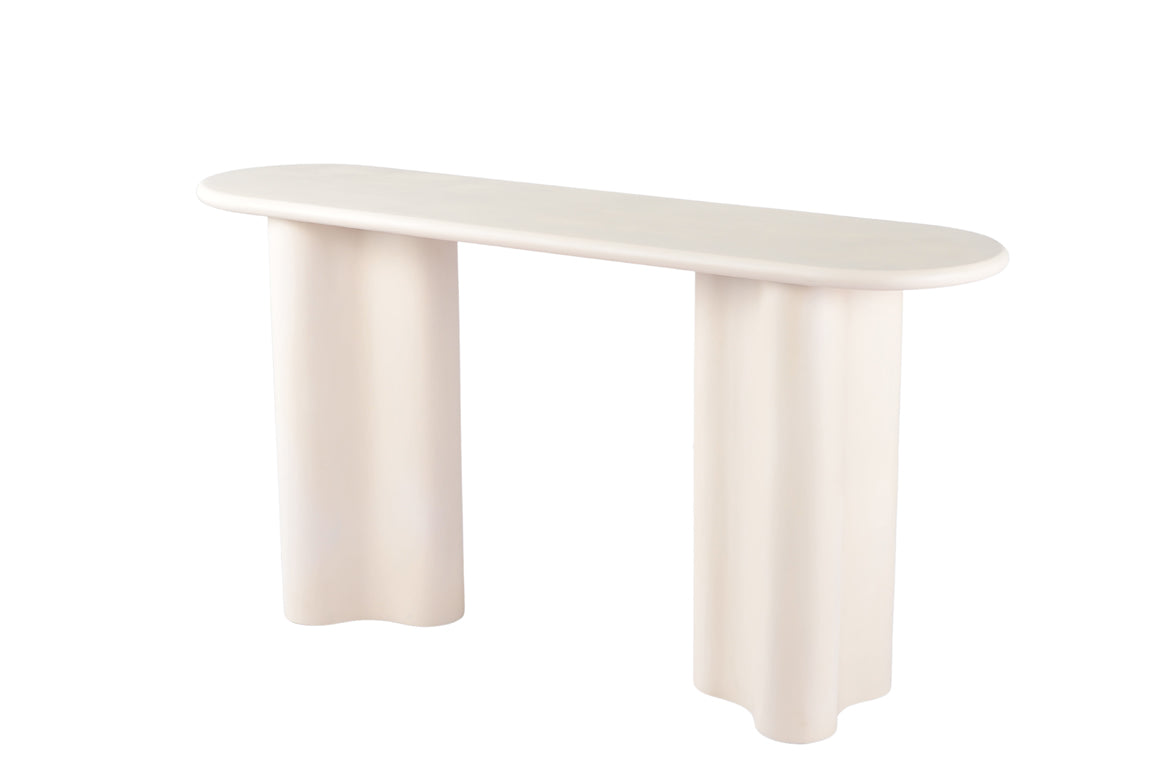 Coastal Console Table - Pebble