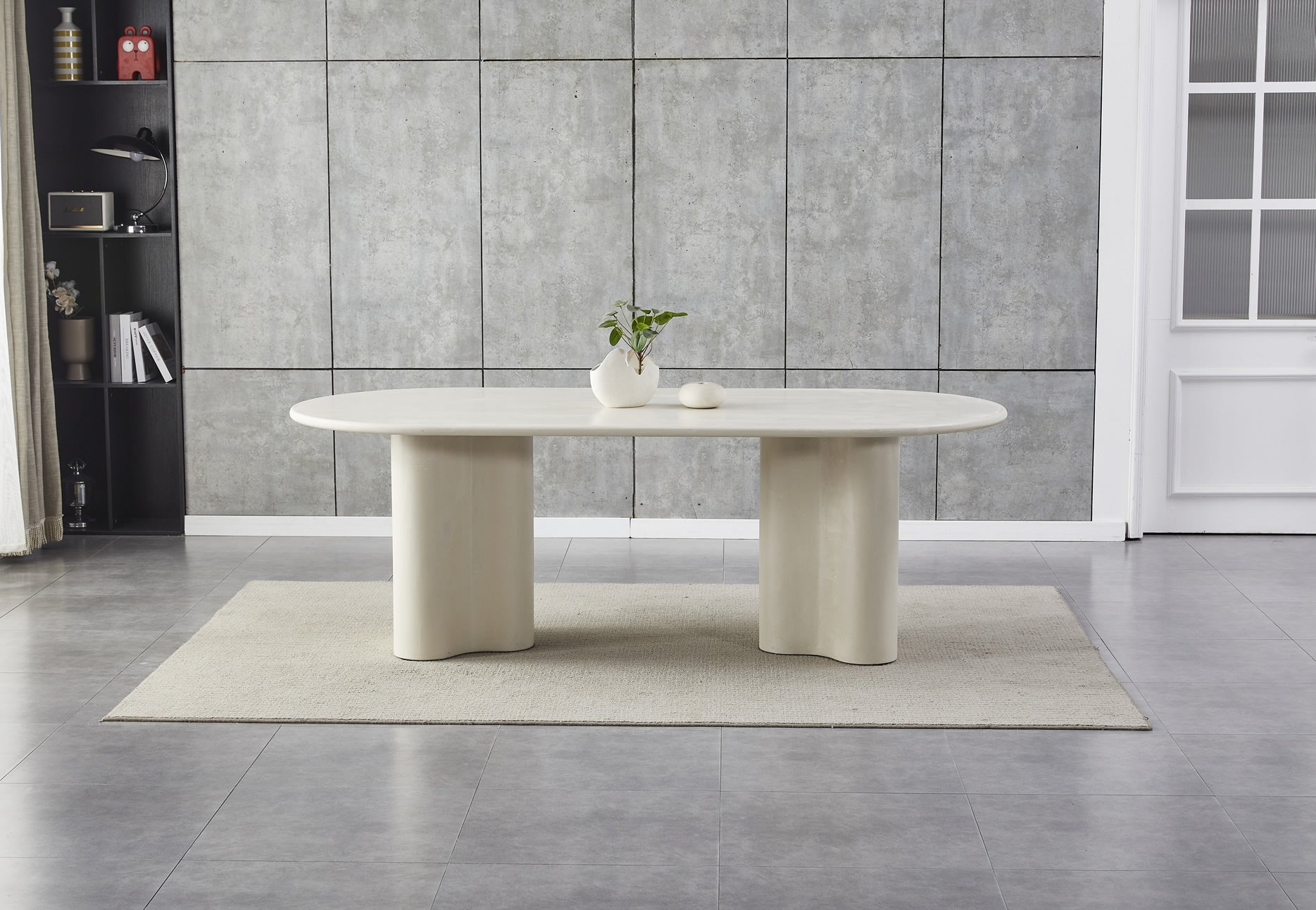 Coastal Dining Table - Pebble