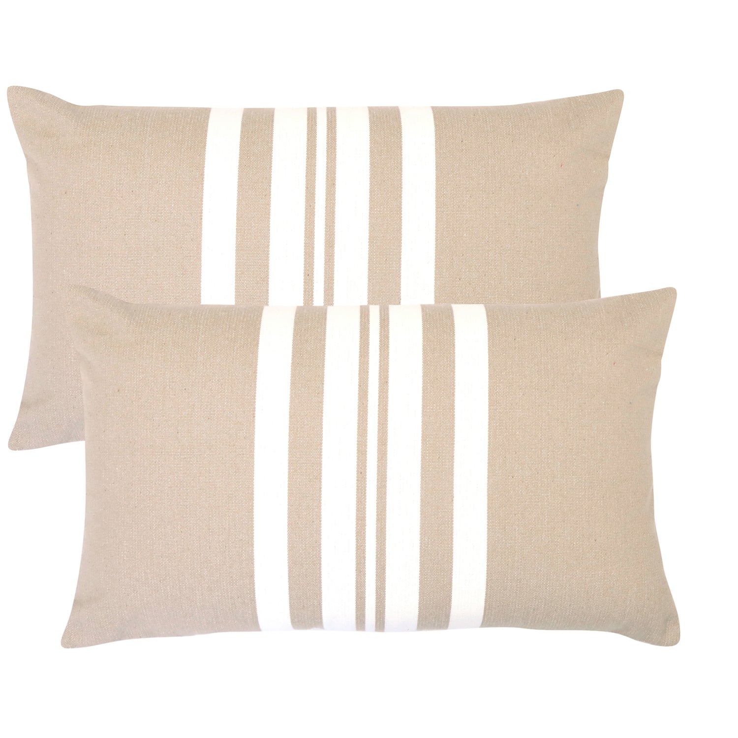 SunStrip O/Door Cotton Cushion 50x30cm - Taupe