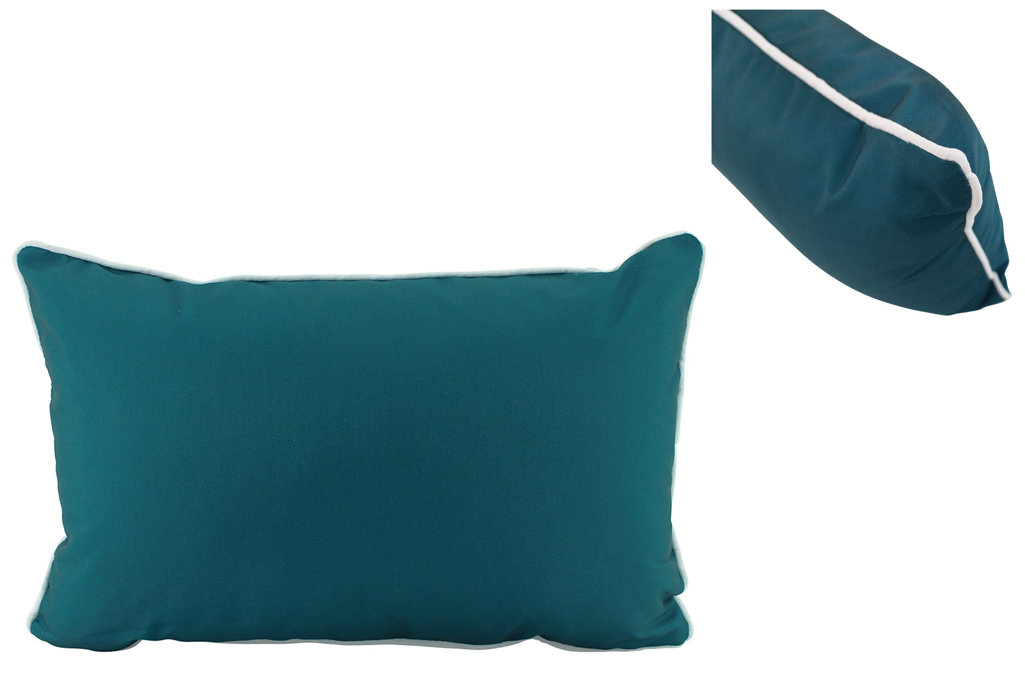 Emerald Basic Cushion with piping 30x50cm