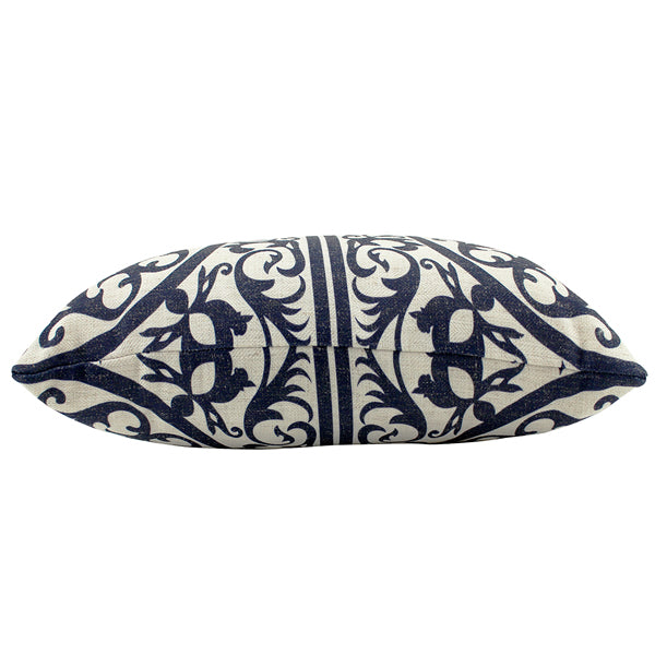 Cape Cod Linen Cushion Navy 30x50cm