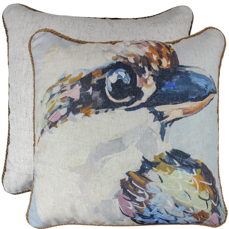 Laugh It Off Linen Cushion 50x50cm