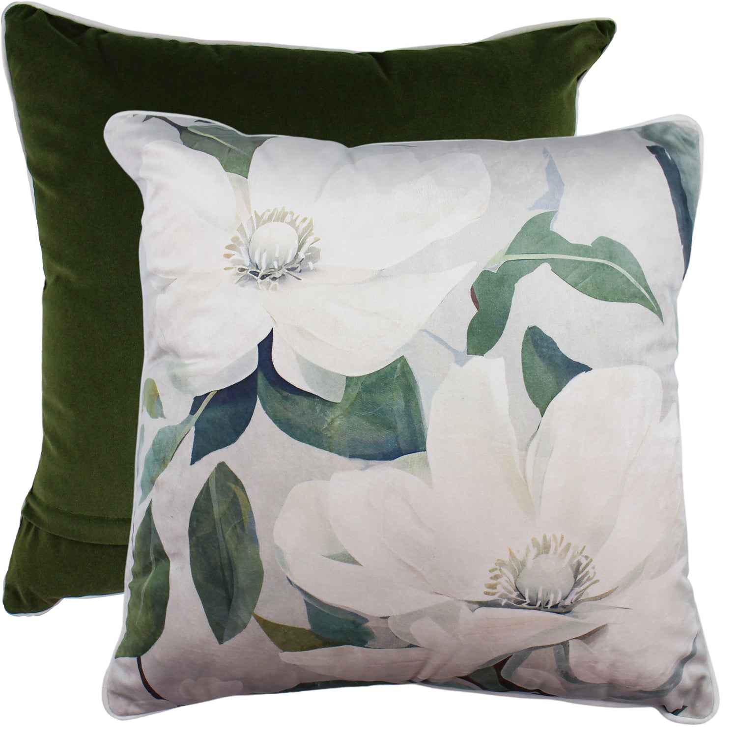 Posy Perfection Velvet Cushion 50x50cm