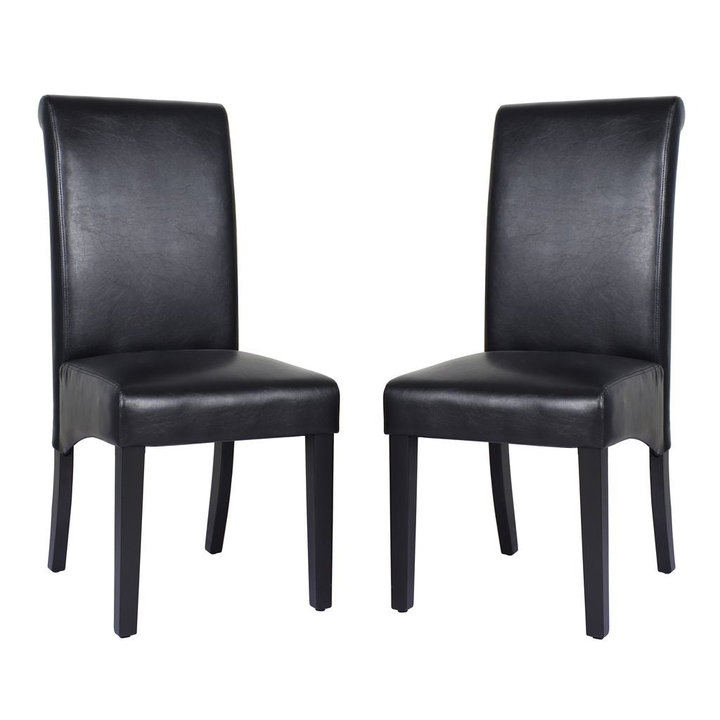 Sylvie Dining Chair Black New (Set of 2)