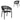 Gonzalo Outdoor Dining Chair - Charcoal (Set of 2)