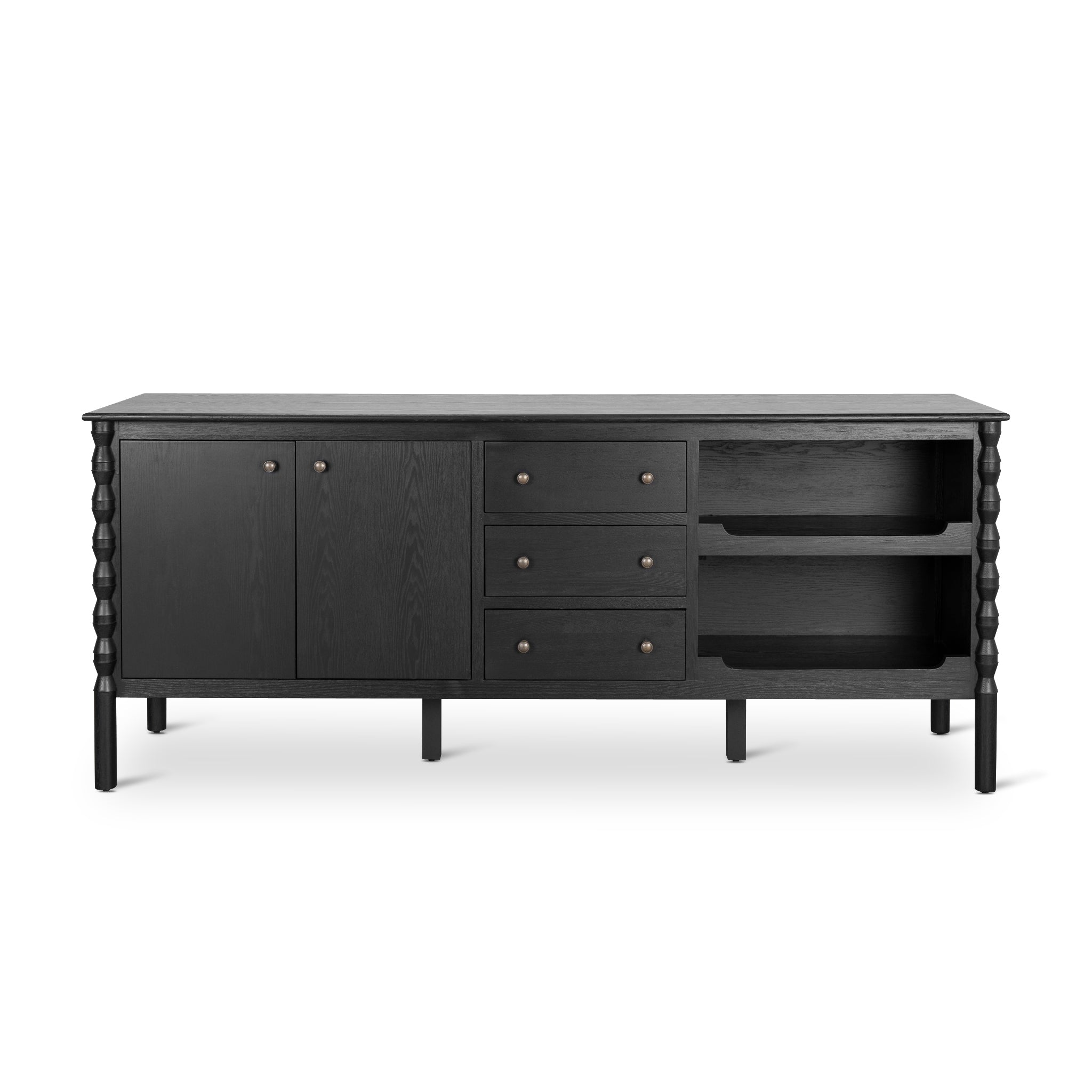 Globo 1.9m Sideboard - Black