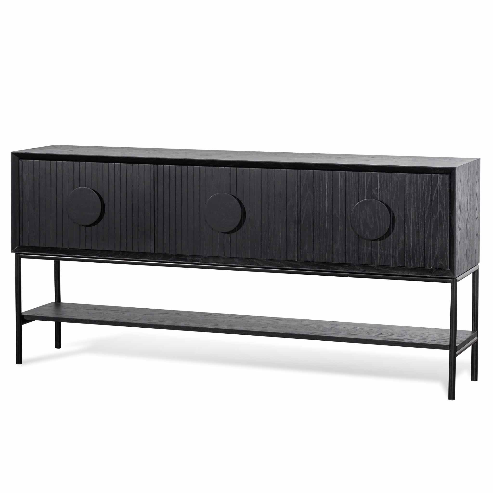 Curtis 1.8m Console Table - Black