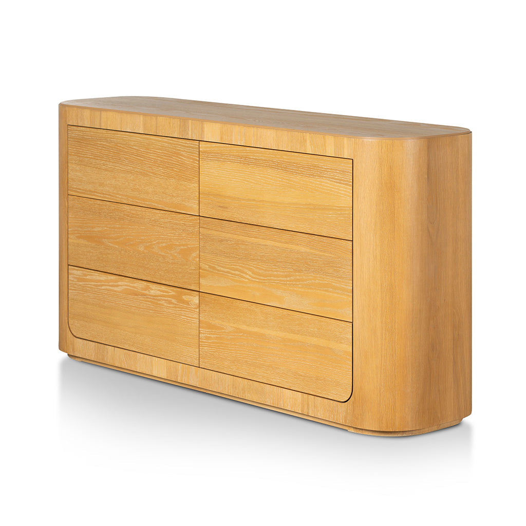 Navin 1.6m Dresser Unit - Dusty Oak