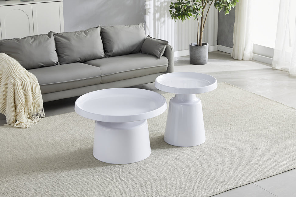 Fendi Coffee Table Set - White