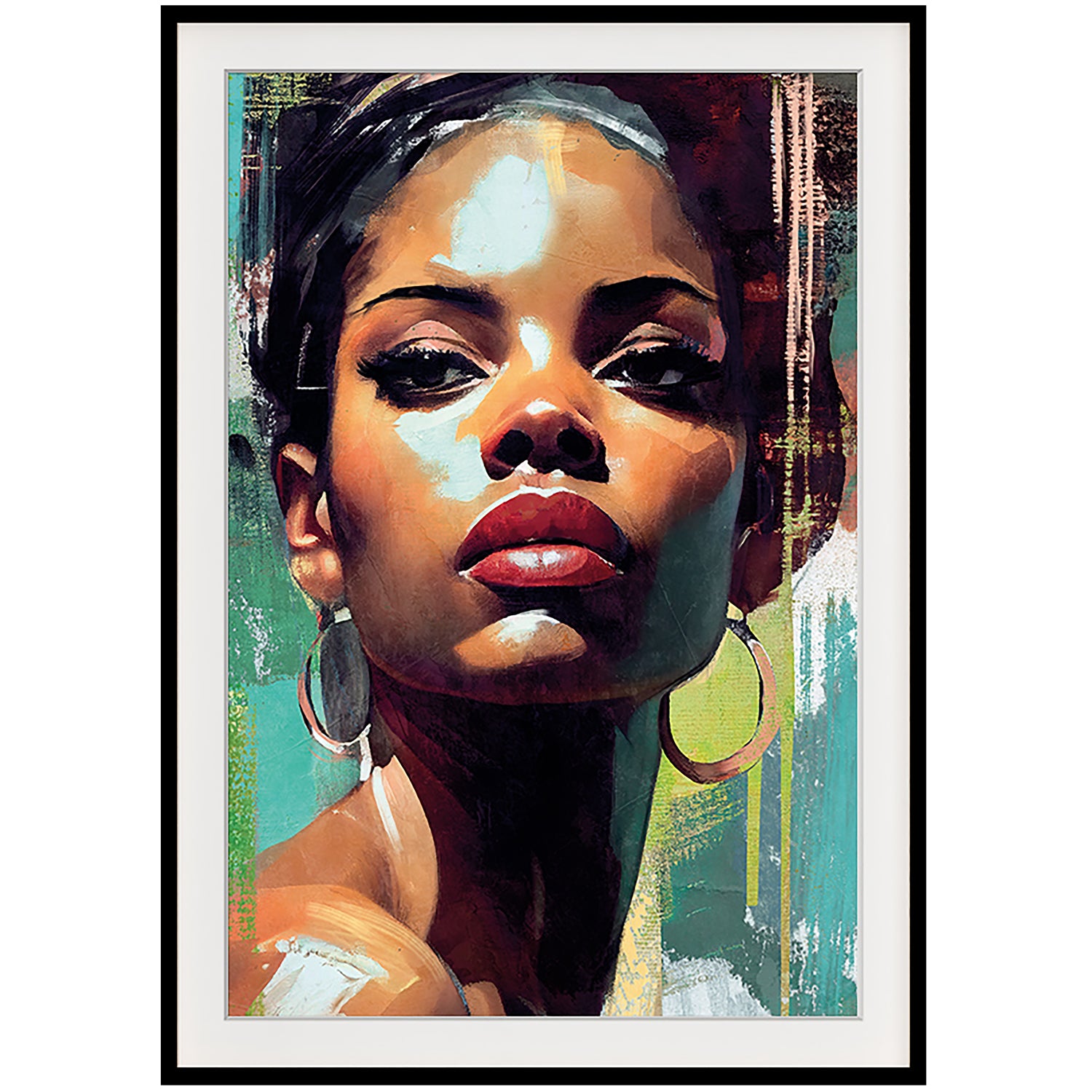 Glam Gaze Perspex Print 73x103cm