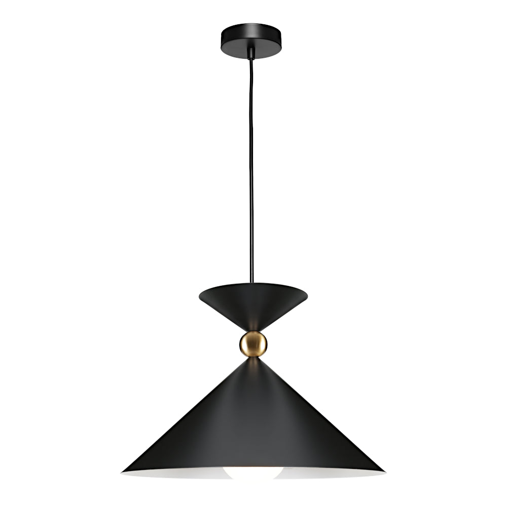 Kyra 1 Light Large Pendant - Black