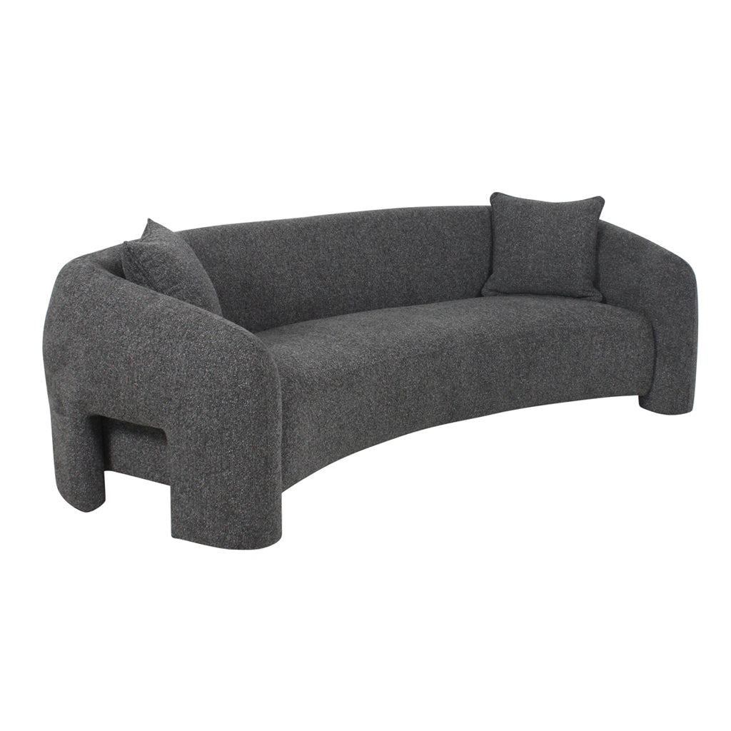 Jam 3 Seater Sofa - Coral Charcoal