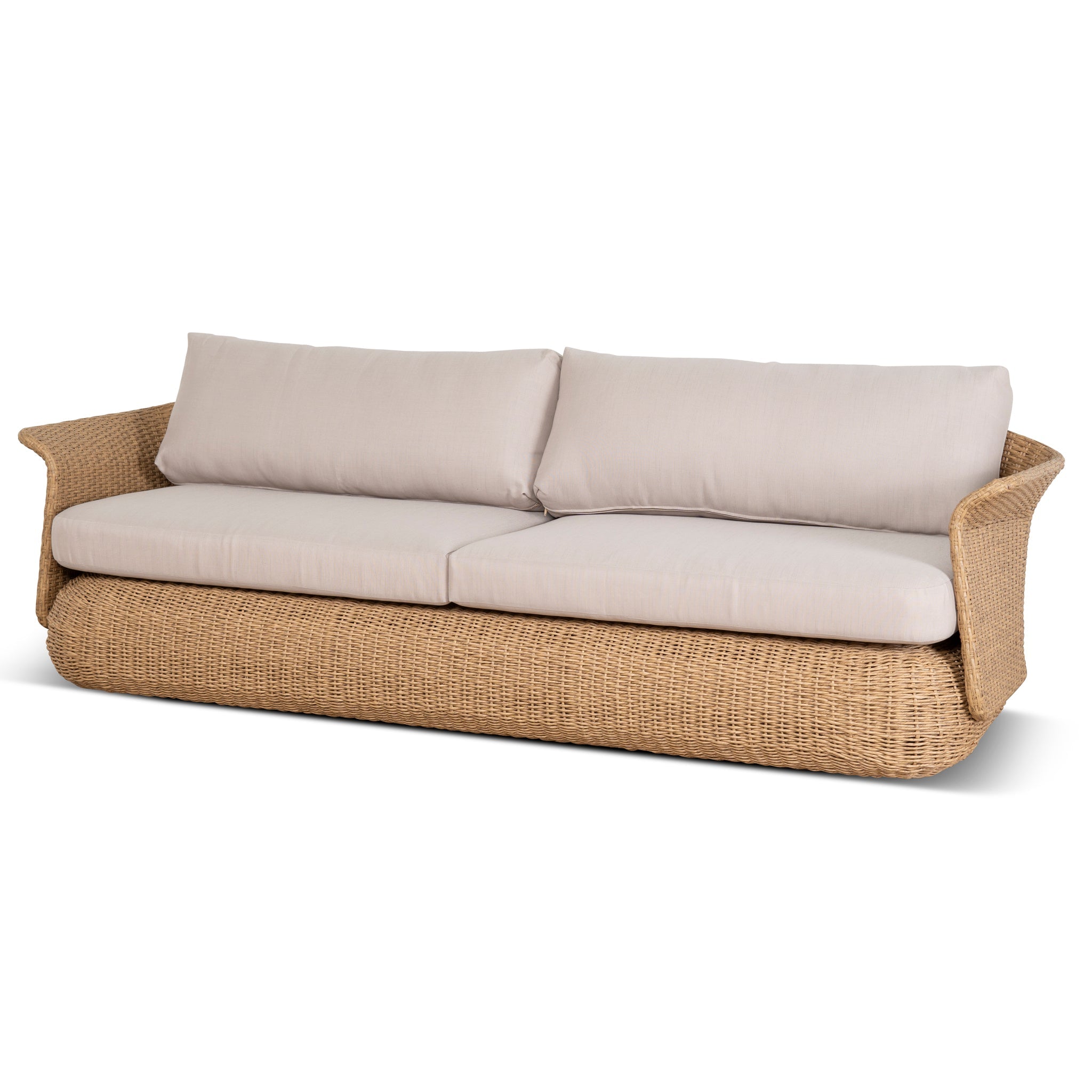 Palisade Outdoor 3 Seater Sofa - Natural Taupe