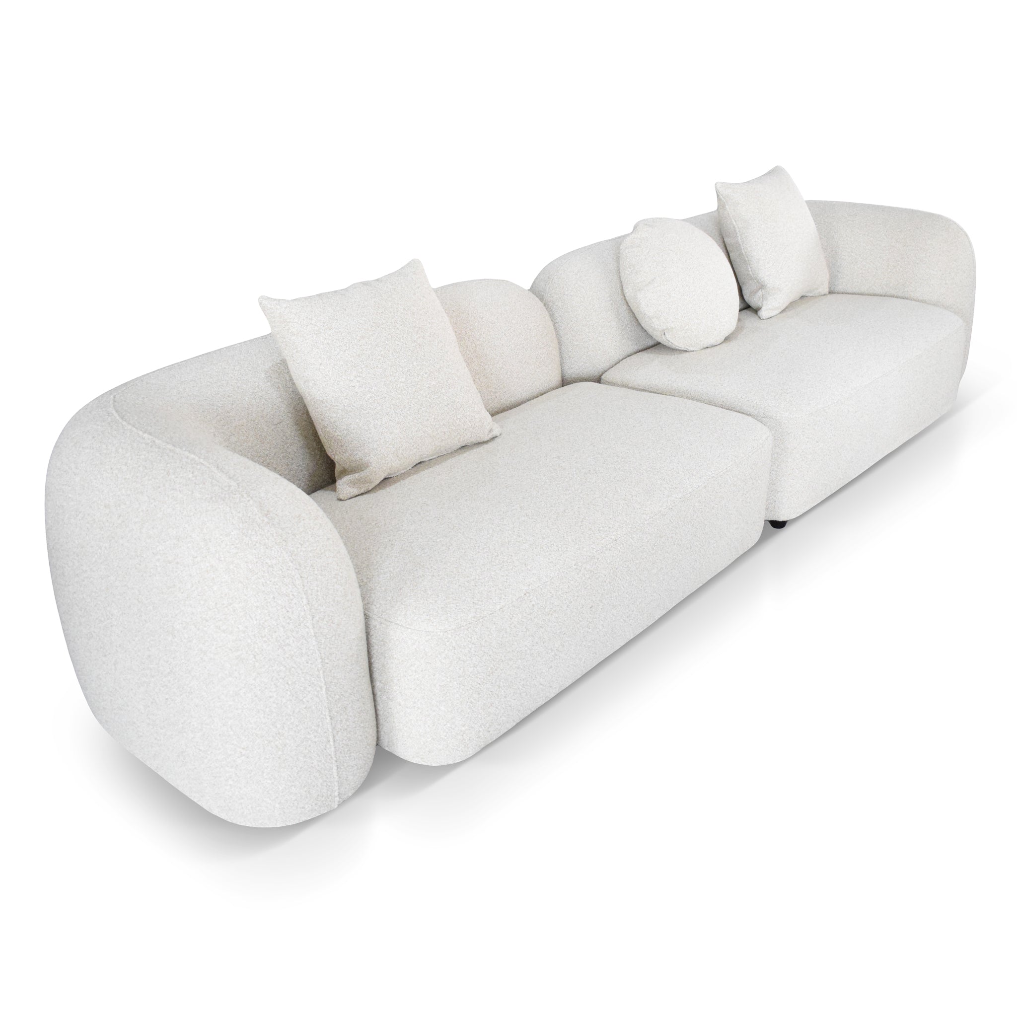 Justus 4 Seater Sofa - Oatmeal Beige