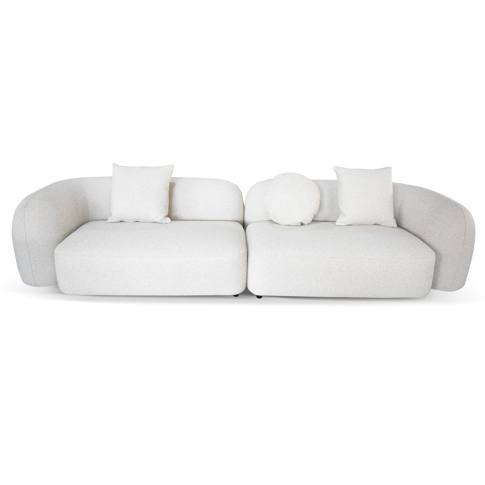 Justus 4 Seater Sofa - Oatmeal Beige