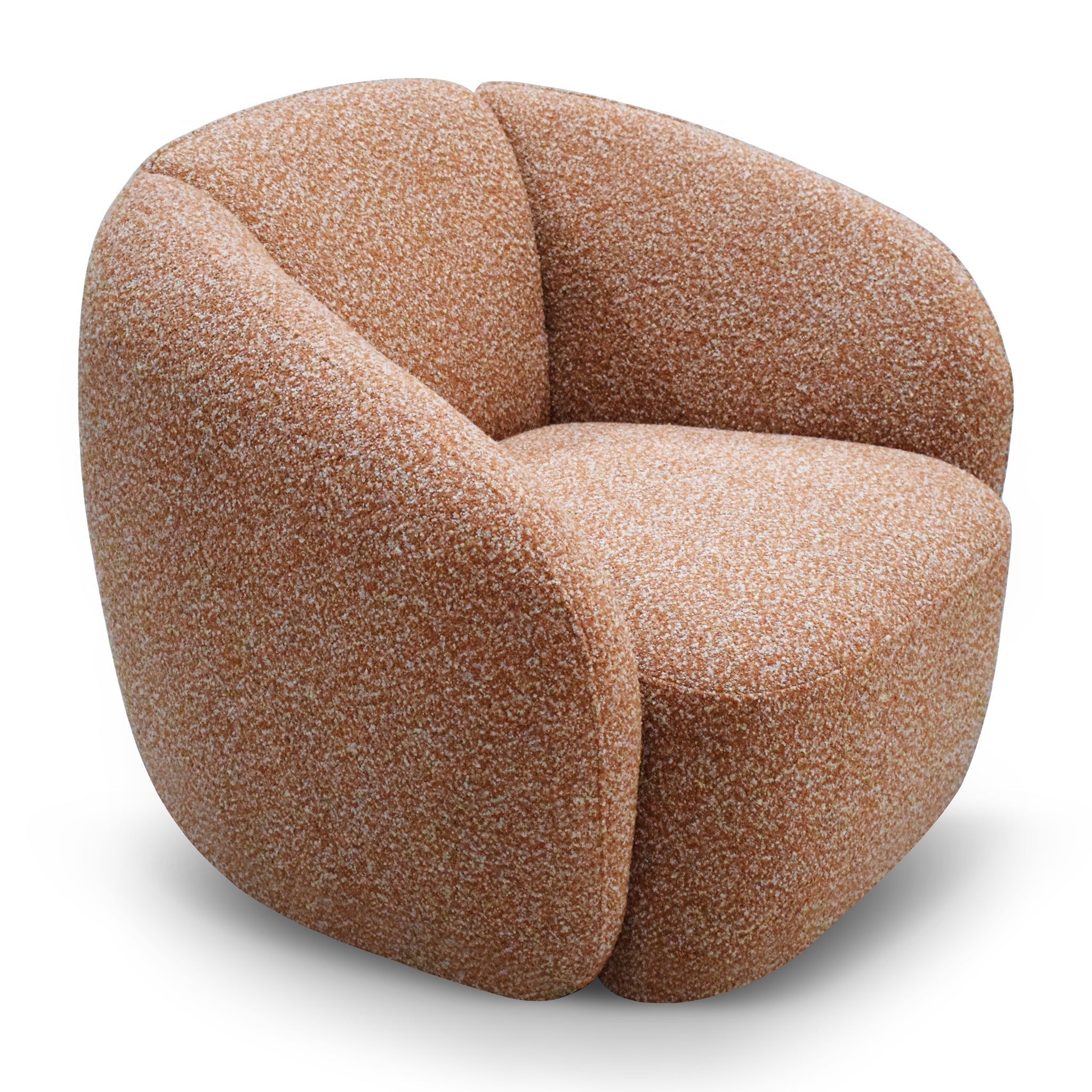 Plushpeak Armchair - Tropical Orange