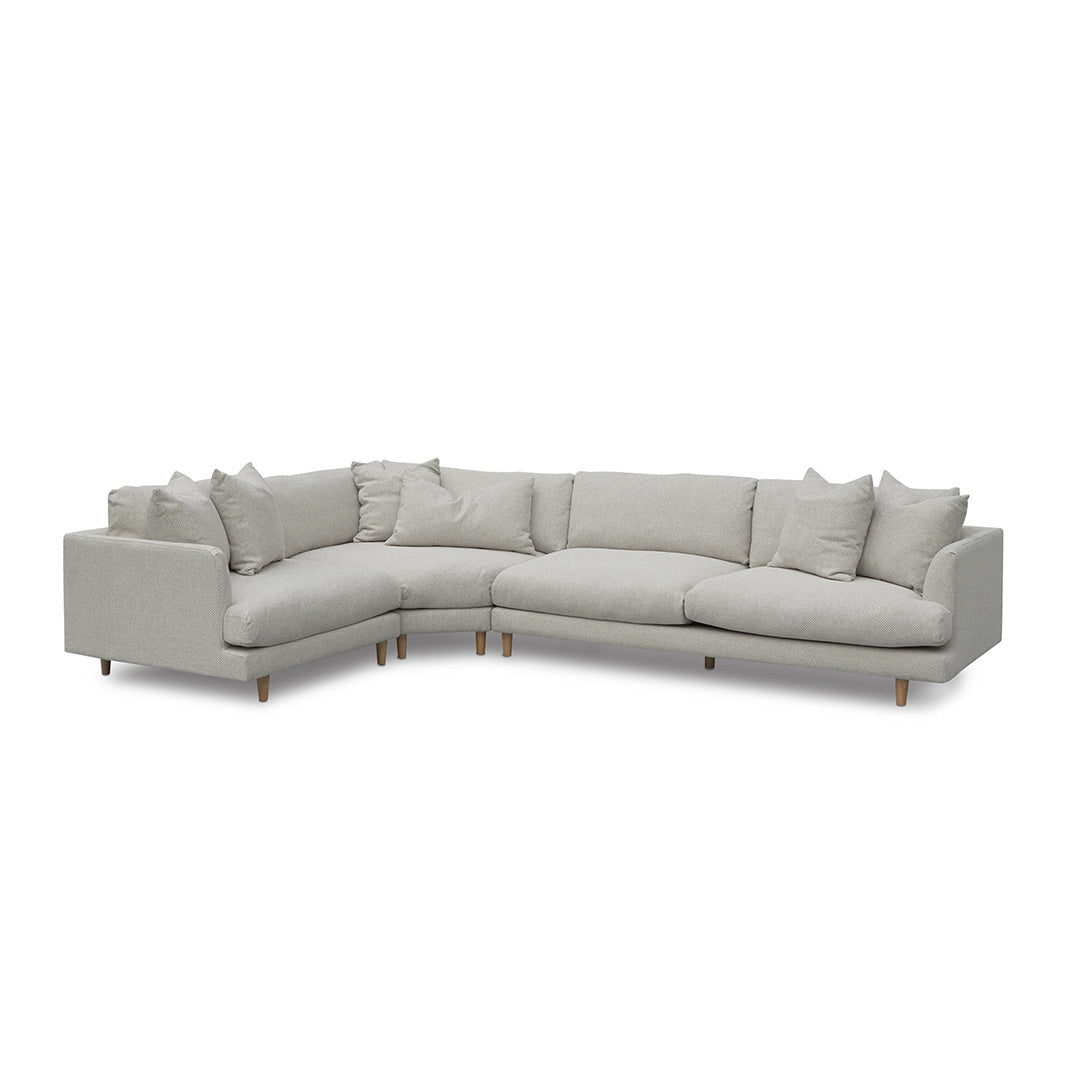 Della Left Return Modular Sofa - Sterling Sand