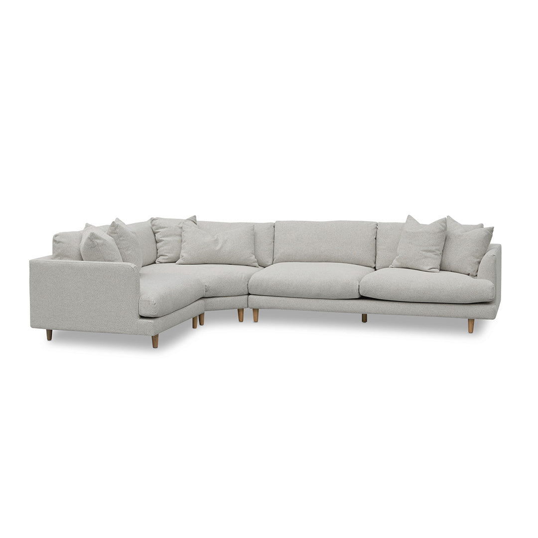 Della Left Return Modular Sofa - Sterling Sand