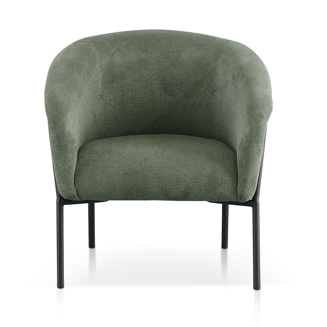 Karin Fabric Armchair - Mason Olive Green