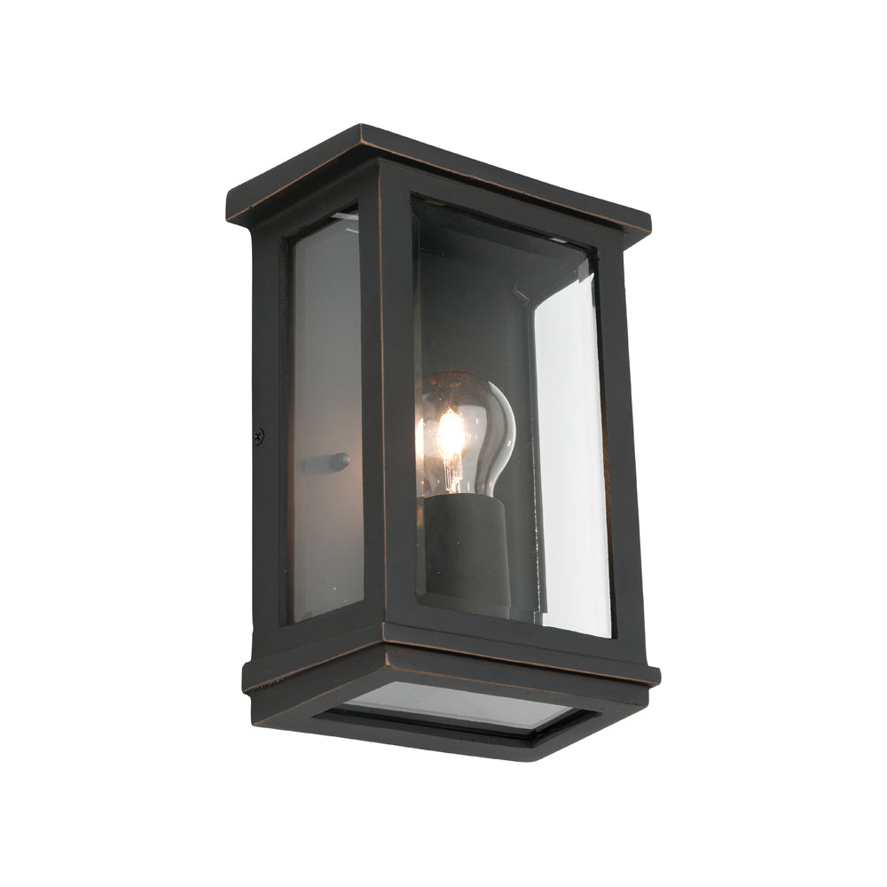 Marah Small Exterior Wall Light - Bronze