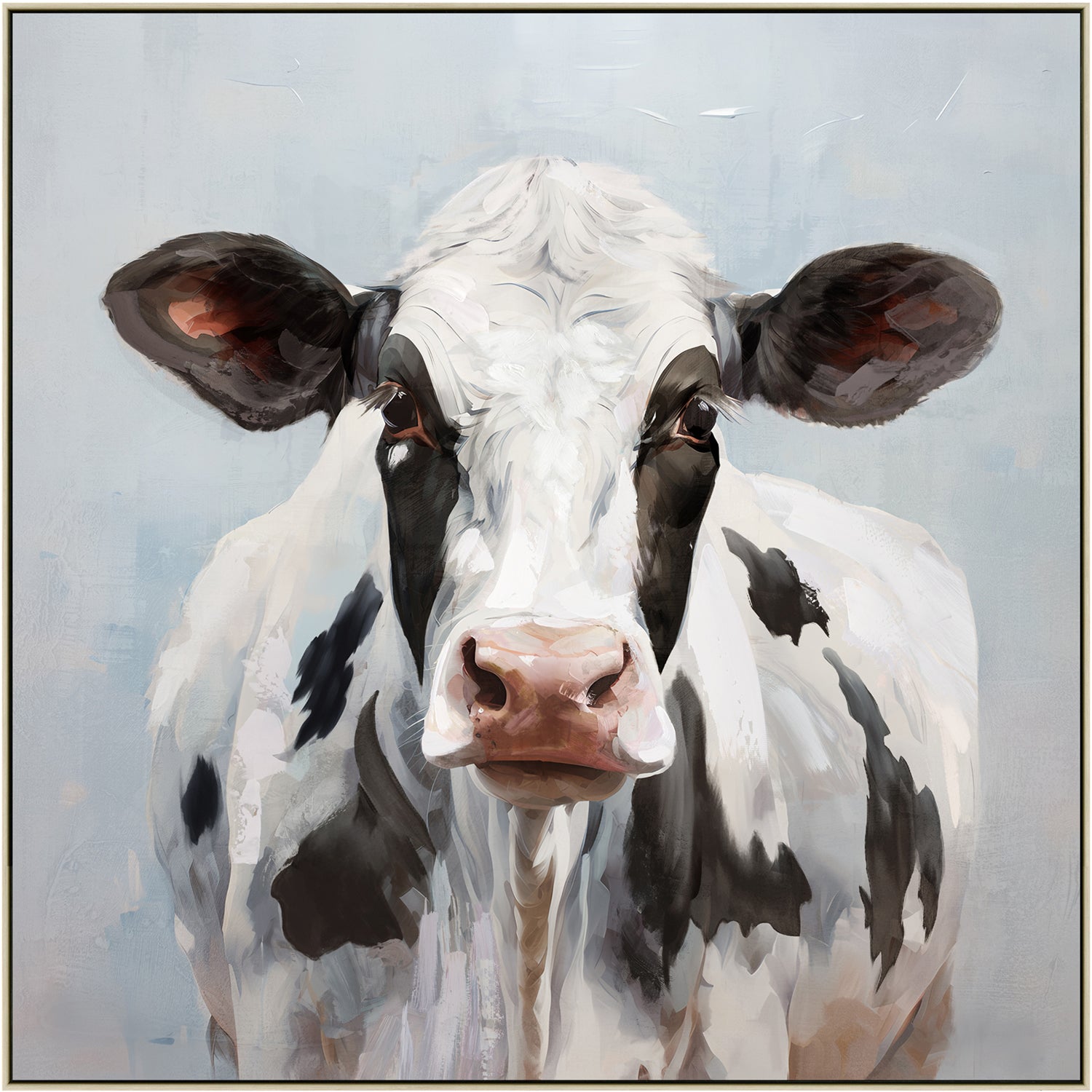 Moo-la-la Painting 83x83cm