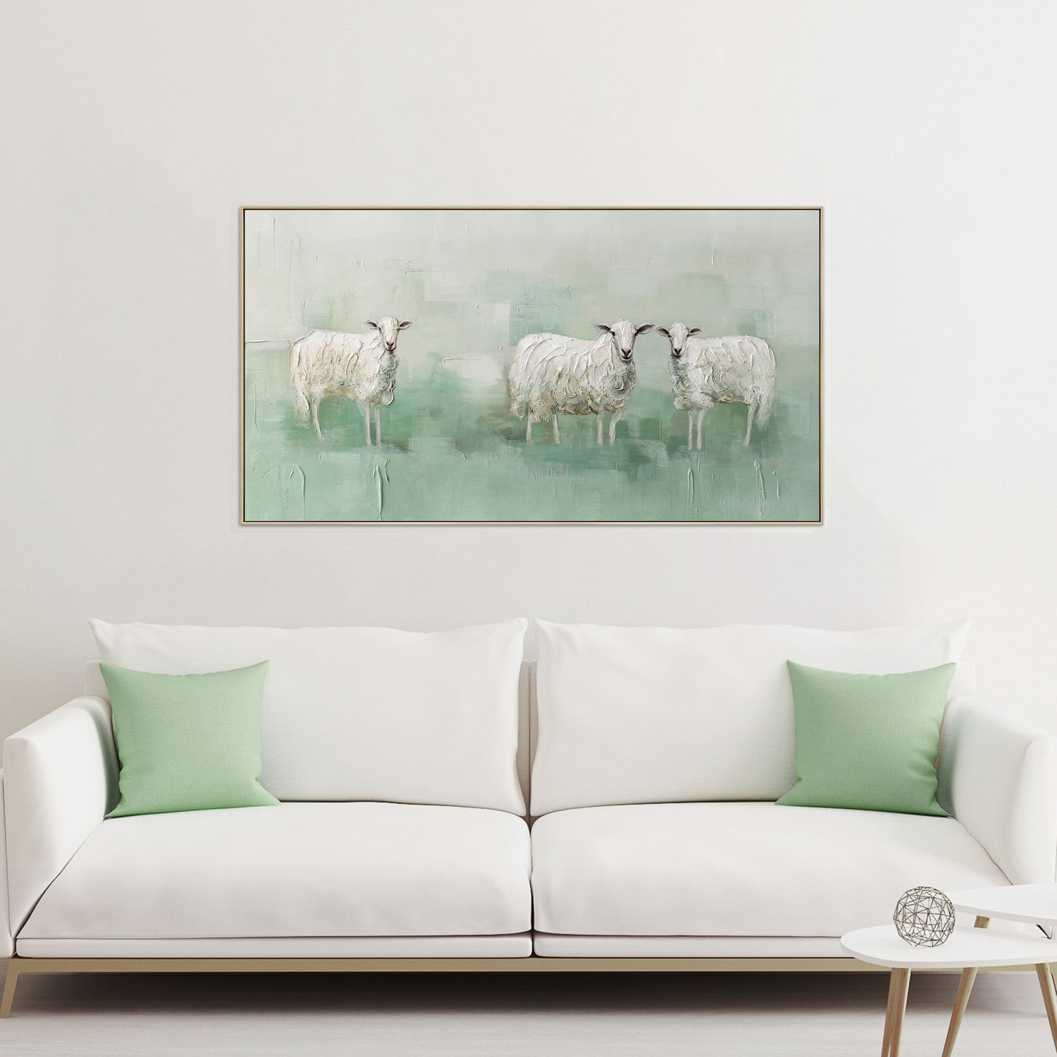 Fleece Fleet Painting 113x63cm