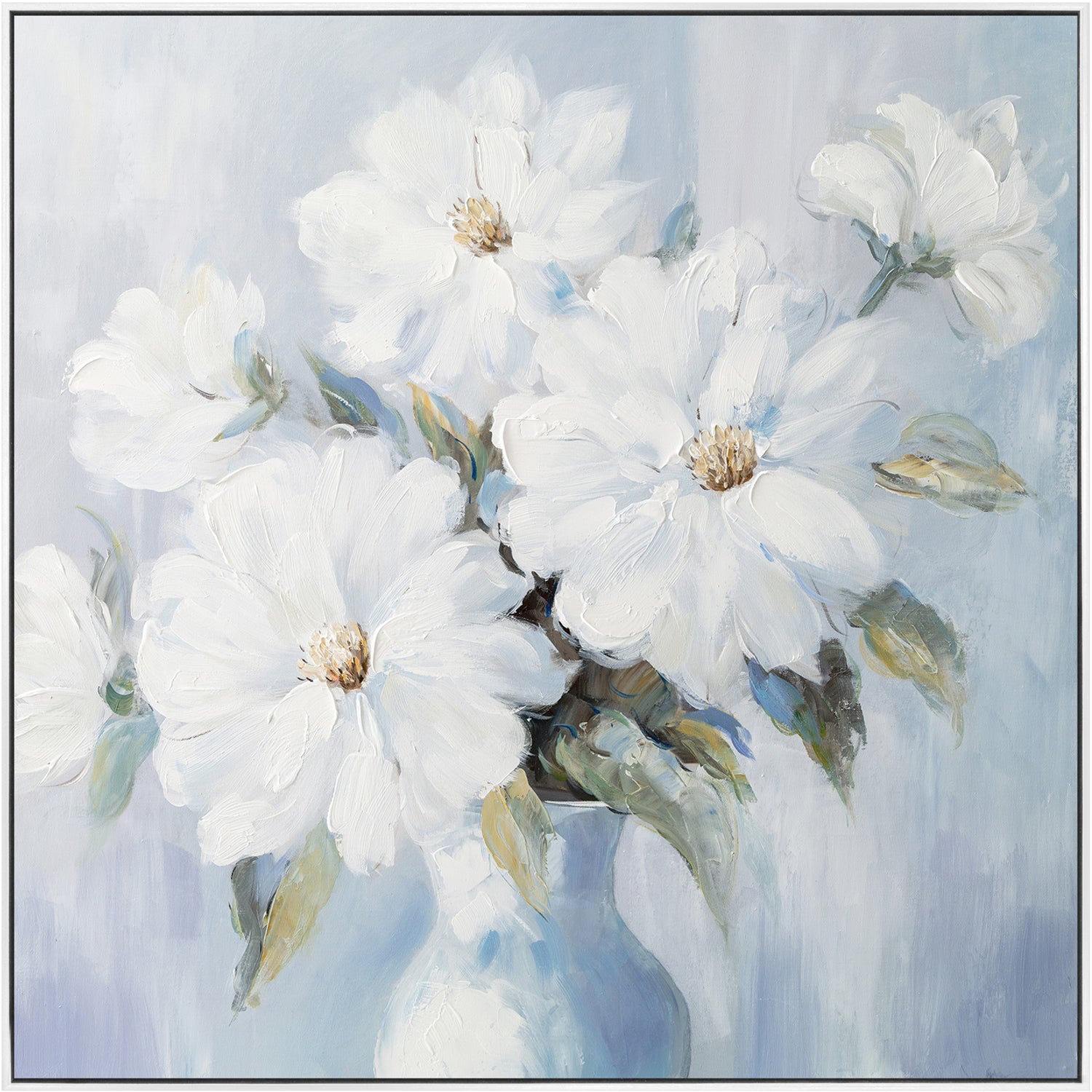 Bouquet Bliss Painting 83x83cm