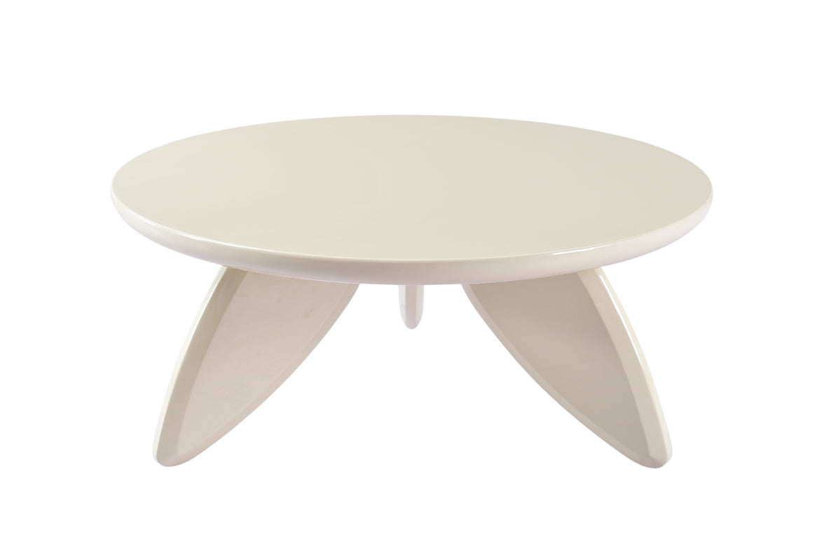 Peace Coffee Table - Cream Gloss