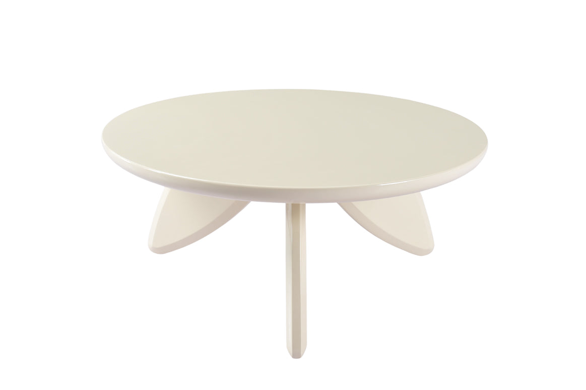 Peace Coffee Table - Cream Gloss